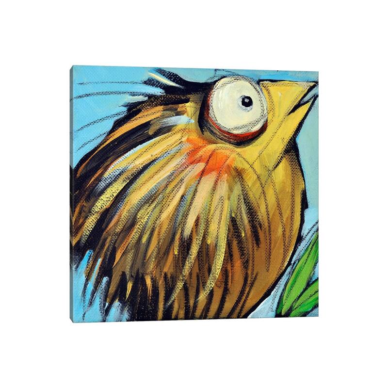 iCanvas "Feather Bird 25" by Tim Nyberg Canvas Print