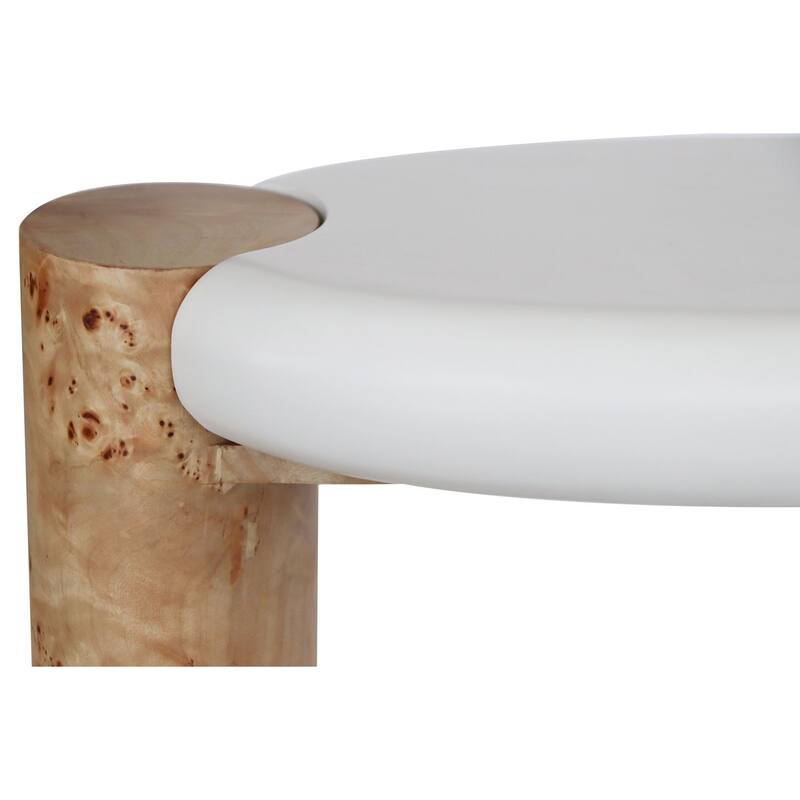 Sasso Aspen Burl Nest Coffee Table Set