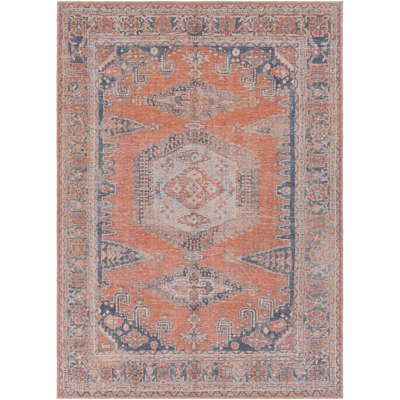 Livabliss Colin Traditional Washable Area Rug.