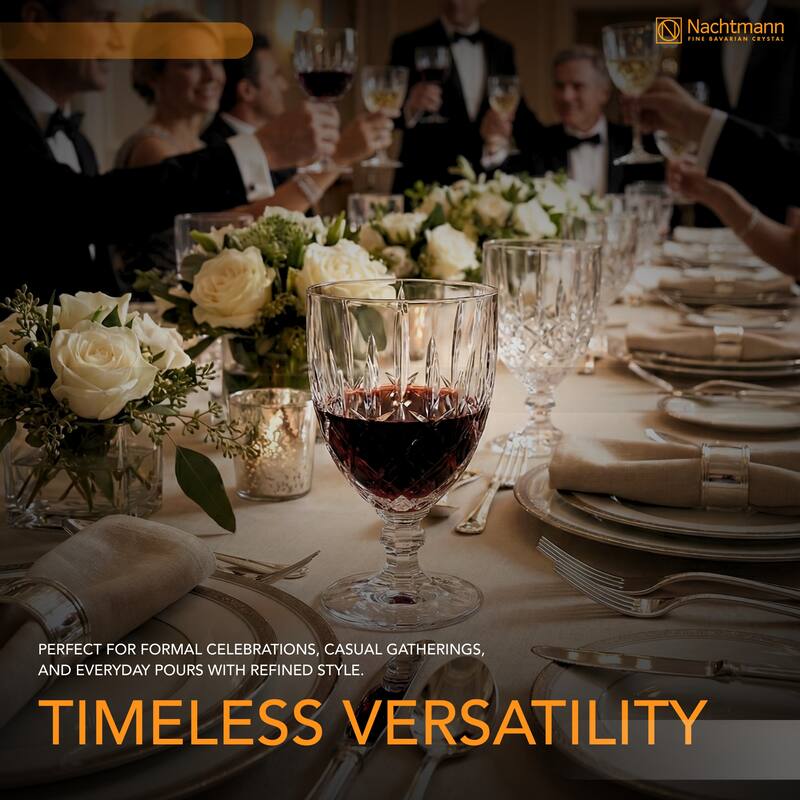 Nachtmann Set of 4 Noblesse All Purpose Goblets