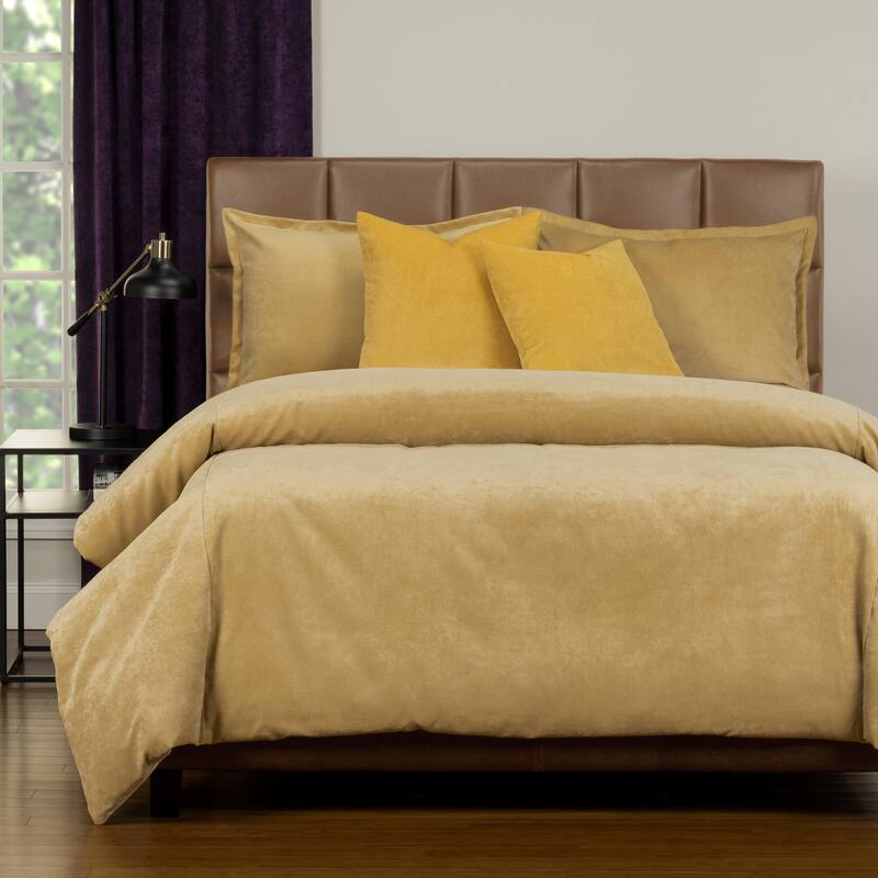 Mixology Padma 6 Piece Duvet Cover and Insert Set - Bronze - Queen
