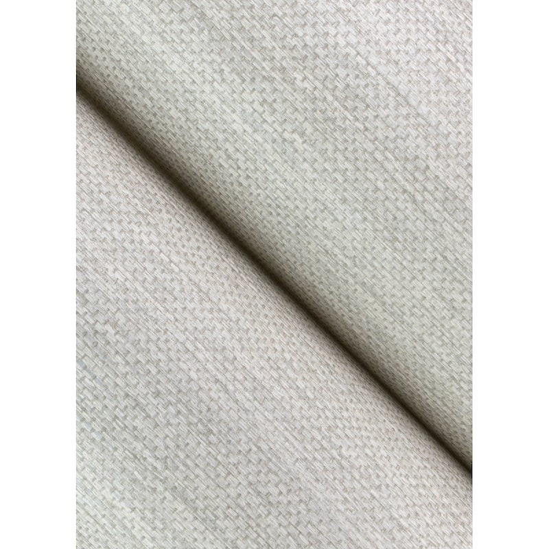A-Street Prints Malin Dove Faux Grasscloth Wallpaper