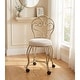 preview thumbnail 1 of 16, Carolina Living Victorian Vanity Stool with Back