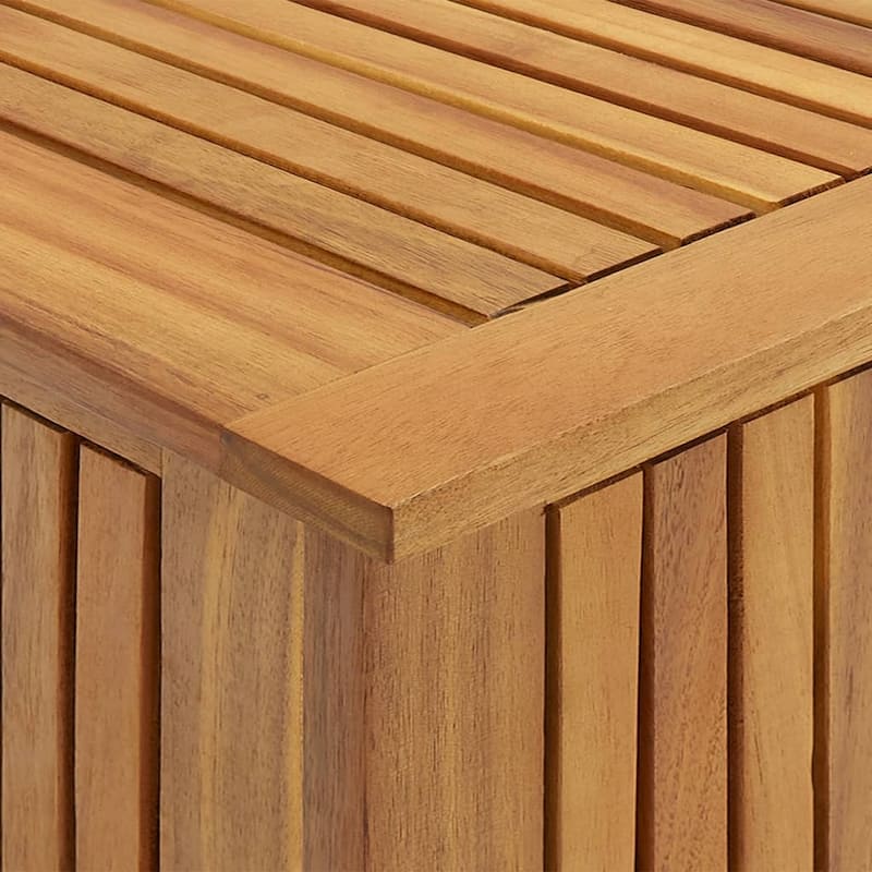 vidaXL Outdoor Storage Box, Solid Acacia Wood