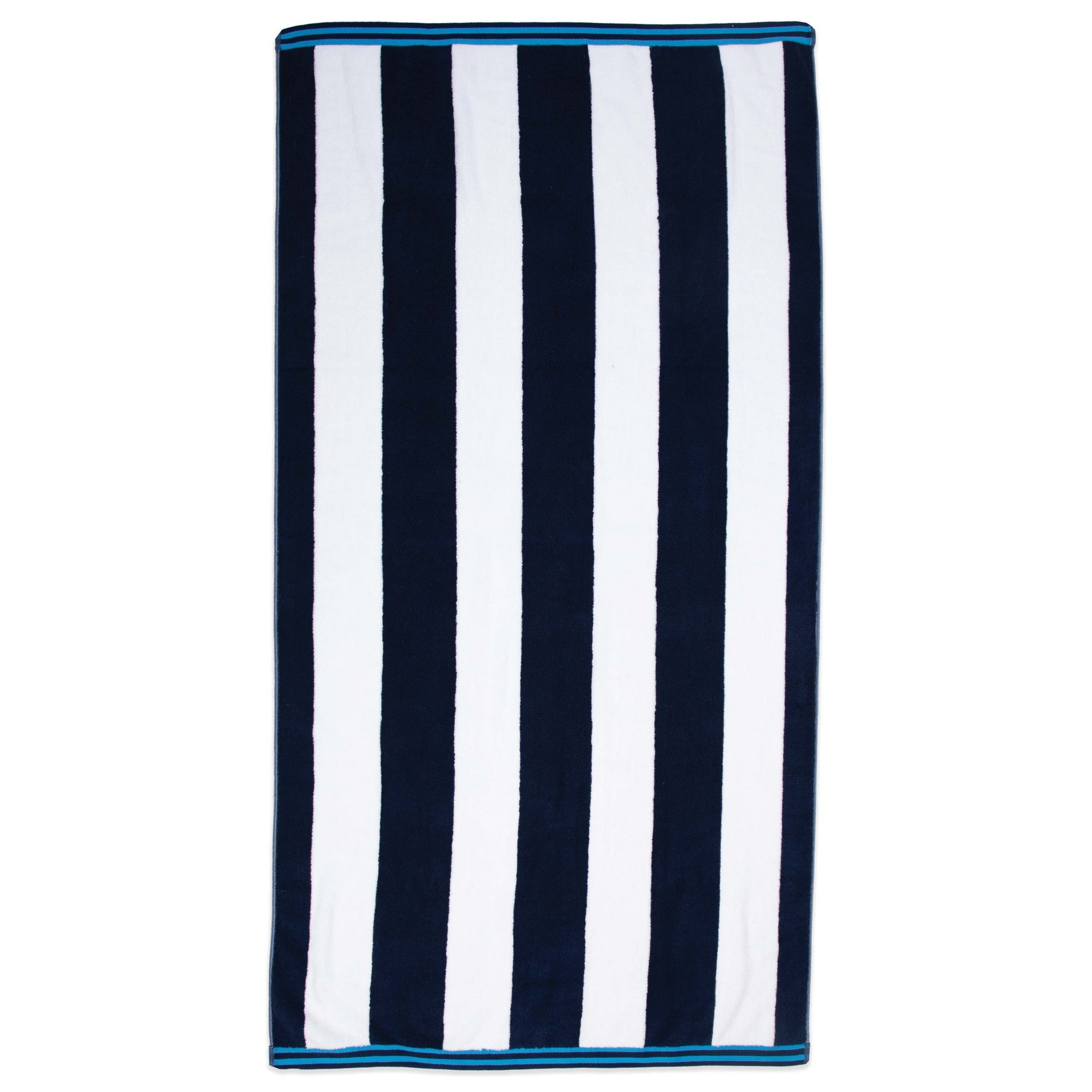Aston and Arden Striped Reversible Oversized Thick Beach Towel, CASE o