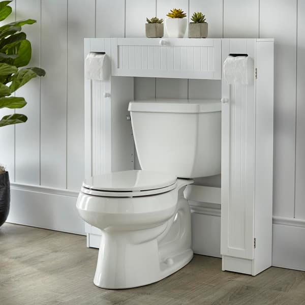 Space Saver Bathroom Storage Cabinet in White - Bed Bath & Beyond