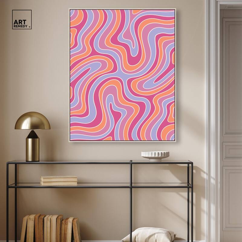 Retro Pop Gummy Bears Canvas by Art Remedy