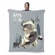 preview thumbnail 19 of 28, Nickelodeon Avatar The Last Airbender Silk Touch Sherpa Throw Blanket