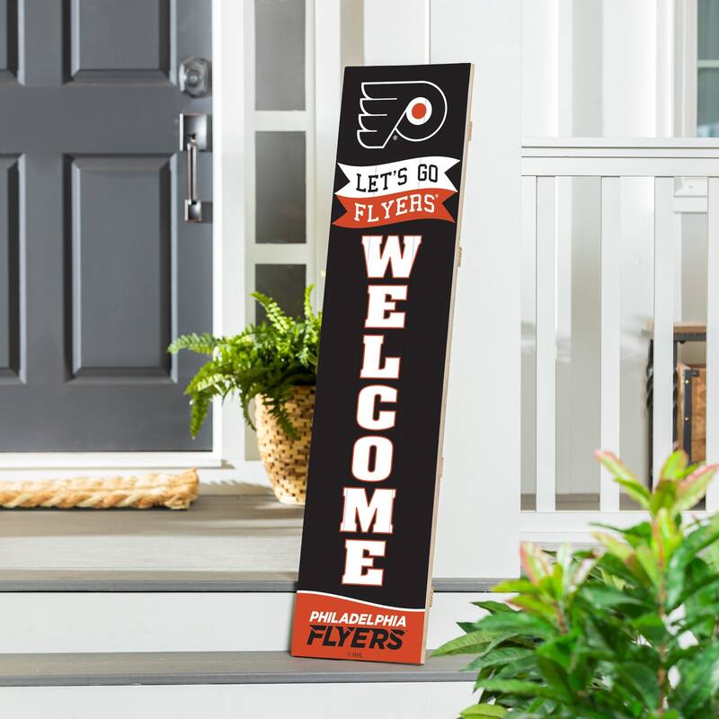 47" Porch Leaner Welcome Wall Sign, Philadelphia Flyers