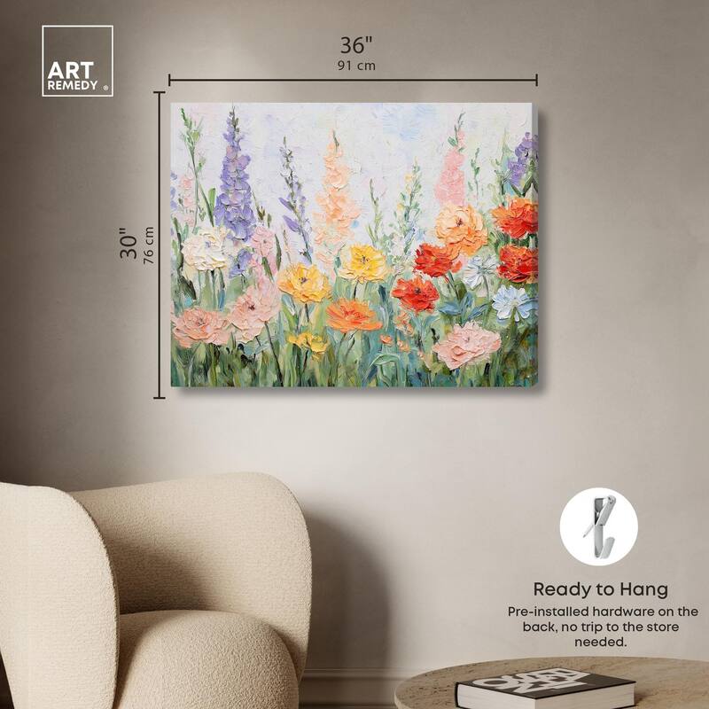 Summer Abundance I Canvas by Art Remedy, Gallery Wrapped