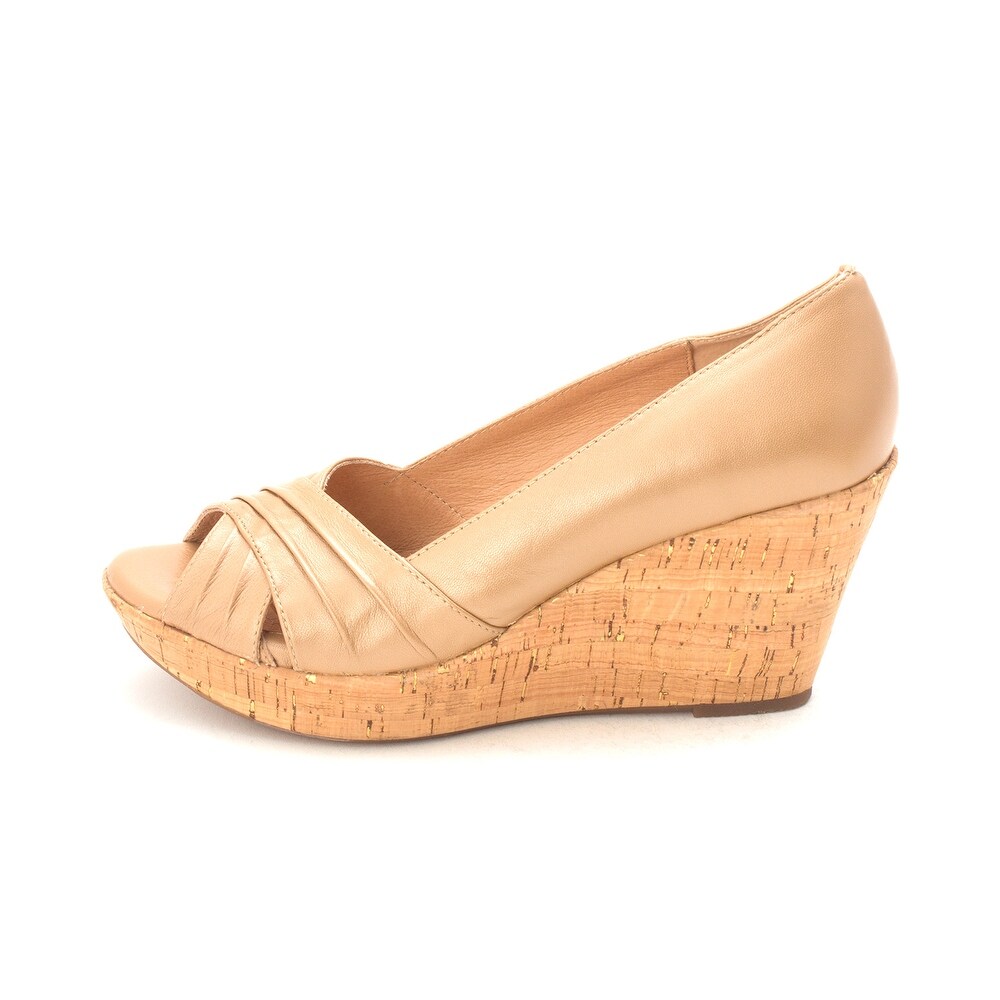 sofft peep toe pumps