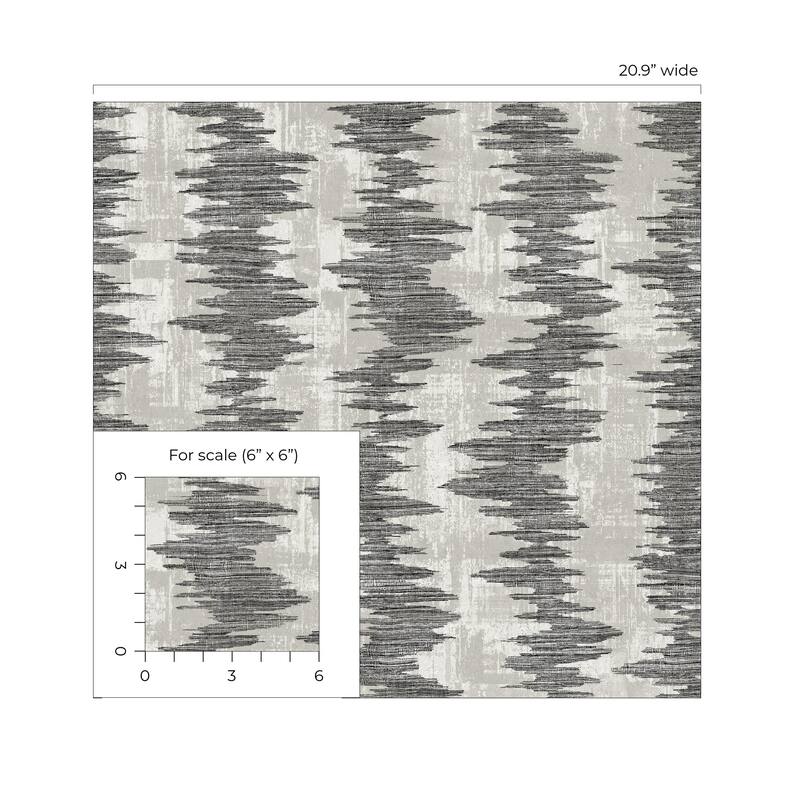 Seabrook Designs Noctara Faux Non-Woven Unpasted Wallpaper