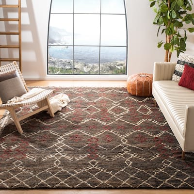 SAFAVIEH Handmade Bohemian Bardhyle Boho Jute Rug