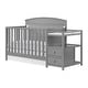 preview thumbnail 1 of 3, Oxford Baby Pearson Crib and Changer Combo - Dove Gray Dove Gray