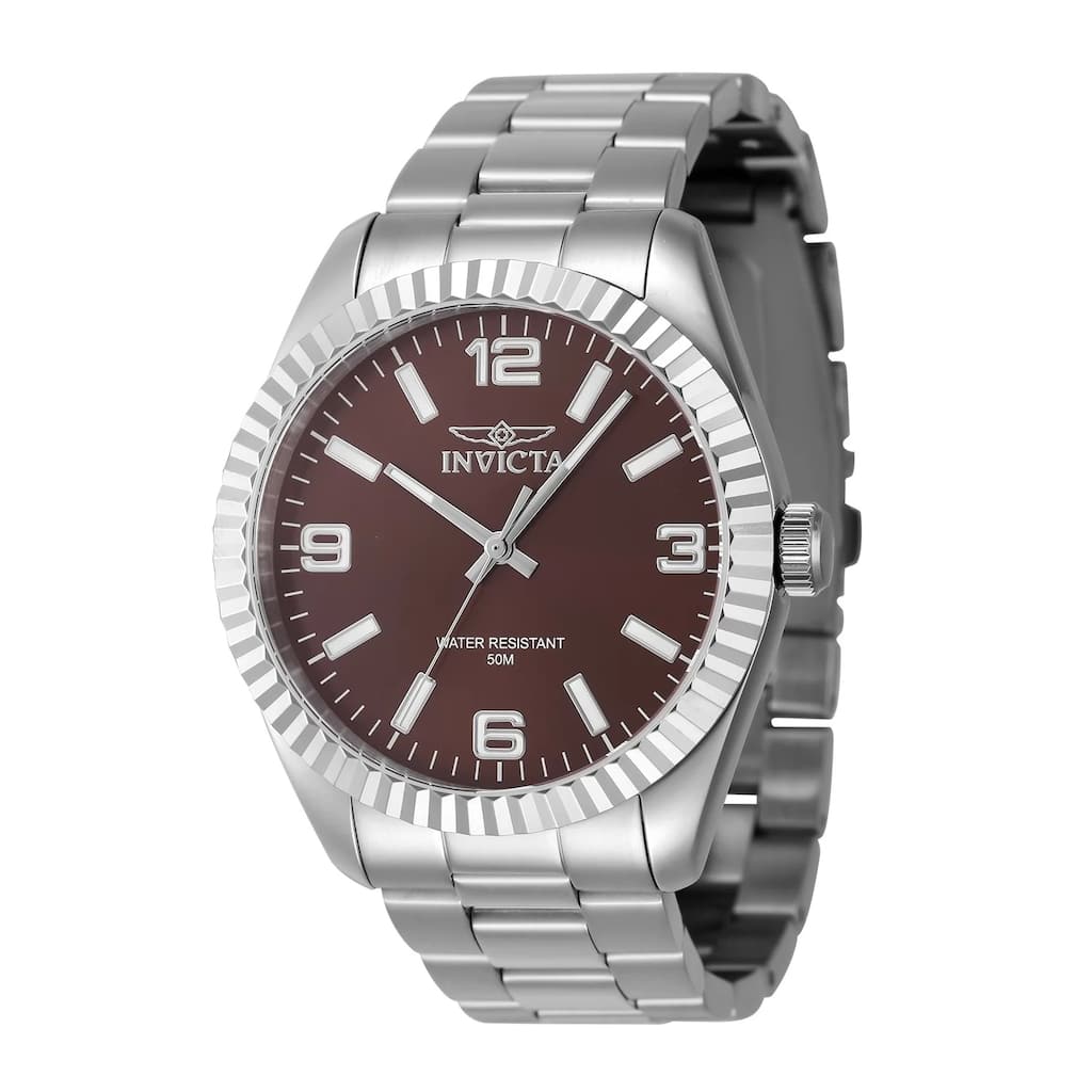 Invicta Men's 47452 Specialty Quartz 3 Hand Copper Dial Watch