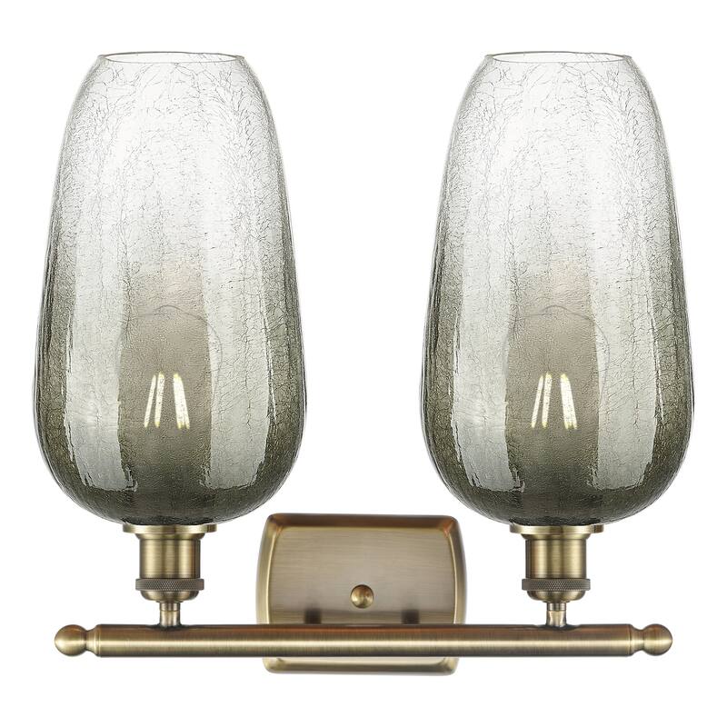 Innovations Lighting Endless Possibilities Ballston - Brookhaven Flute - 2 Light 17" Bath Vanity Light