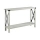preview thumbnail 5 of 39, Middlebrook Kujawa 46-inch Wide X-frame Farmhouse Entry Table