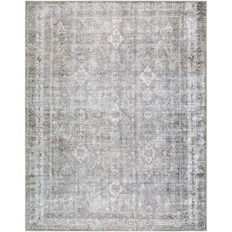 Livabliss Kemer Traditional Medallion Indoor/Outdoor Area Rug