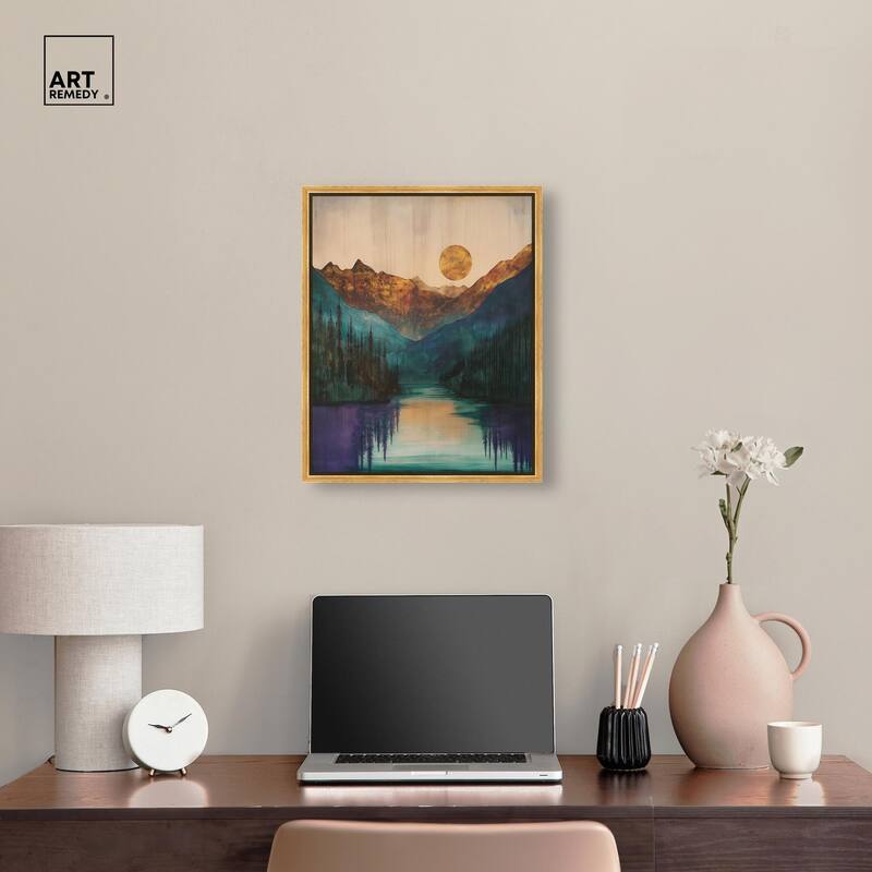 Secrets of the Lake Canvas by Art Remedy