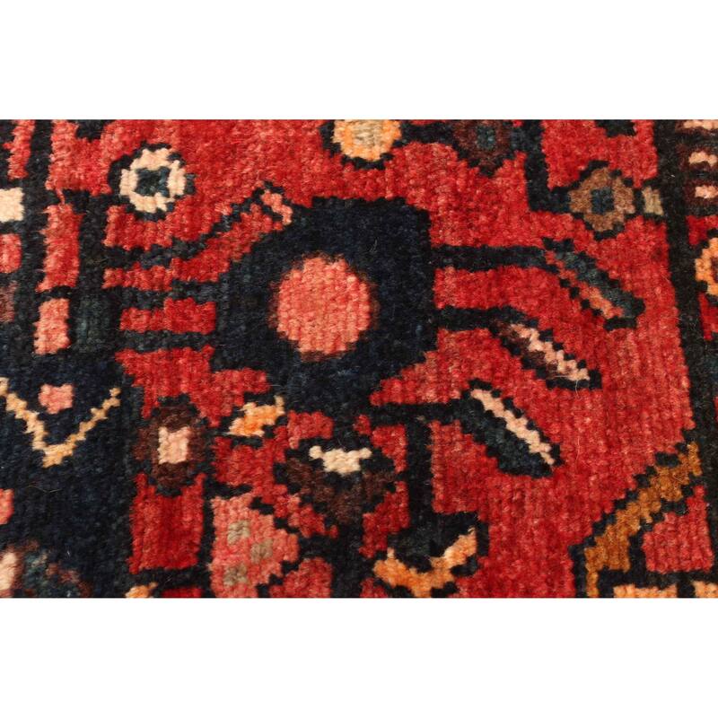 ECARPETGALLERY Hand-knotted Andelz Red Wool Rug - 5'11 x 9'4