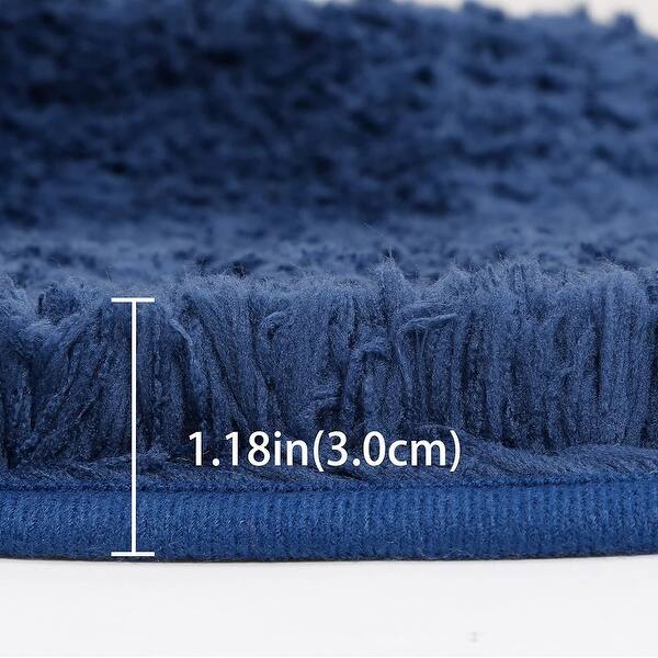Super Absorbent Non-Slip Soft Bath Rug Thick Plush Bath Mats - Bed Bath ...