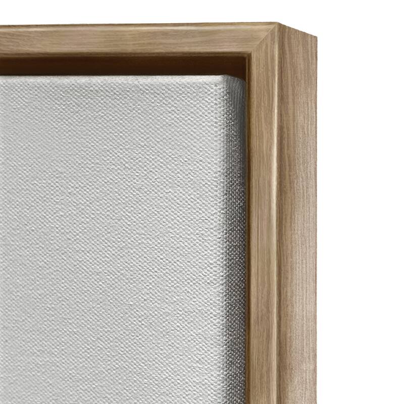 Stupell US American Flag Wood Textured Design Floater Frame - Red