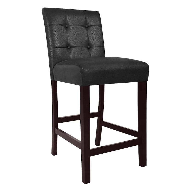 HomePop Upholstered Counter Stool - Set of 2