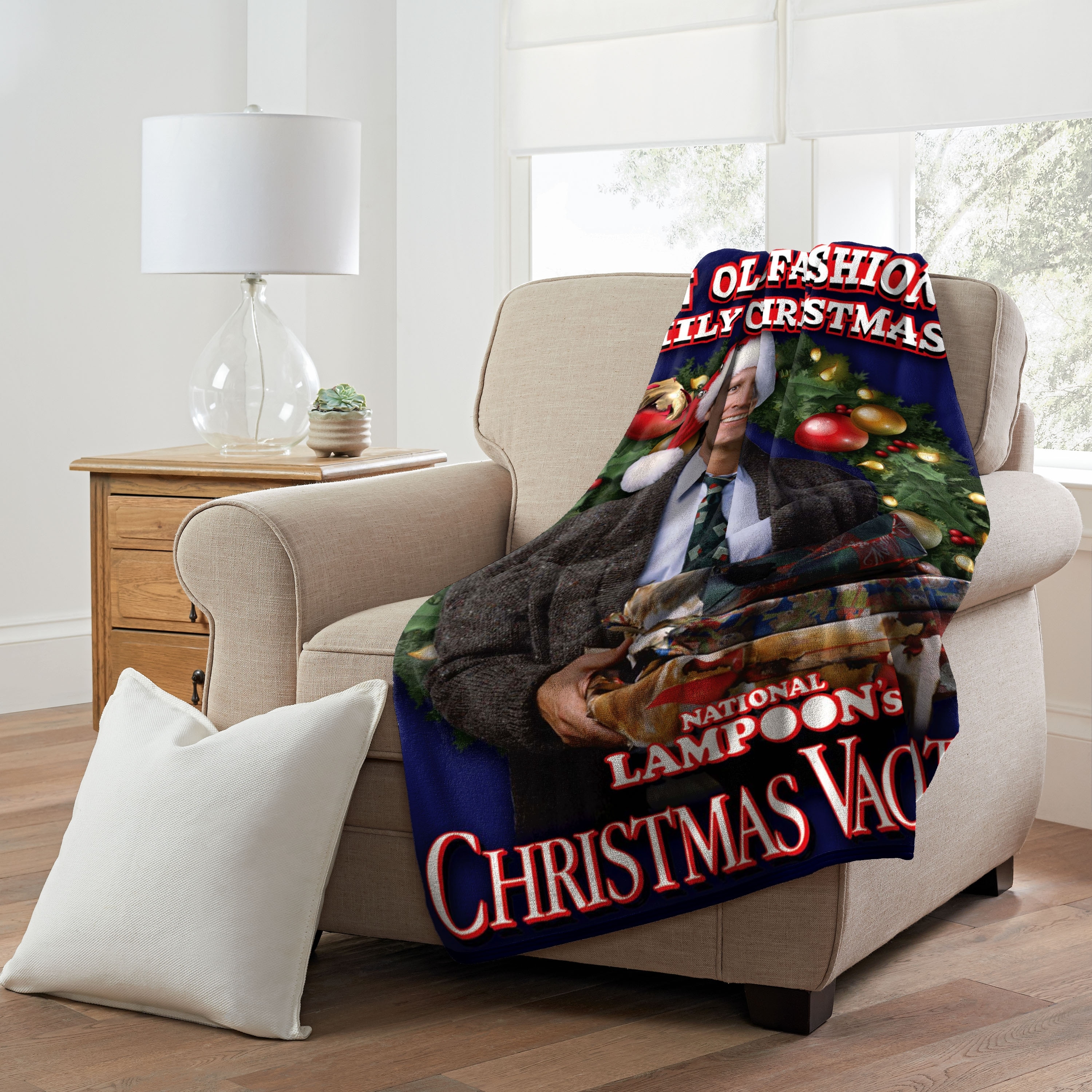 National Lampoons Christmas Vacation Fun Christmas Micro Raschel