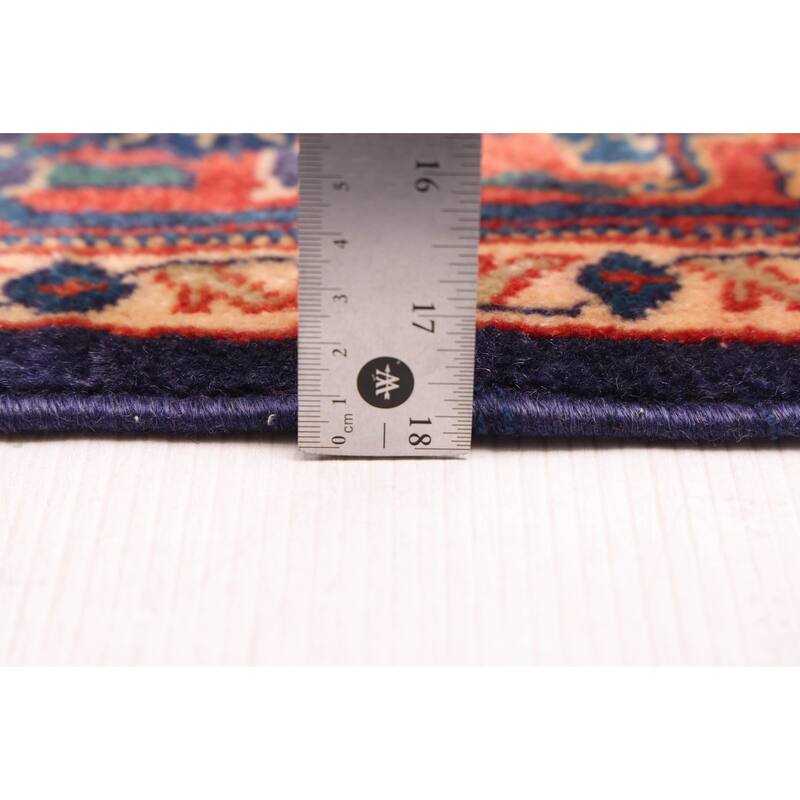 ECARPETGALLERY Hand-knotted Anadol Dark Navy Wool Rug - 4'7 x 6'8