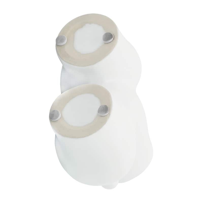 Sagebrook Home 6" Half Body Vase Contemporary Abstract Ceramic Body Shaped Flower Vase Unique Decorative Table Accent