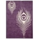 preview thumbnail 46 of 60, SAFAVIEH Handmade Soho Simi Peacock Feather N.Z. Wool Rug