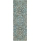 preview thumbnail 57 of 59, SAFAVIEH Handmade Bella Creola Modern Floral Wool Rug 2'3" x 7' Runner - Blue/Taupe - Runner