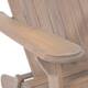 Hanlee Outdoor Rustic Acacia Wood Folding Adirondack Chair (Set of 2) by Christopher Knight Home