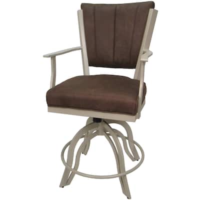 Montana Brown Swivel Tilt Metal 30" or Counter 26" Bar Stool