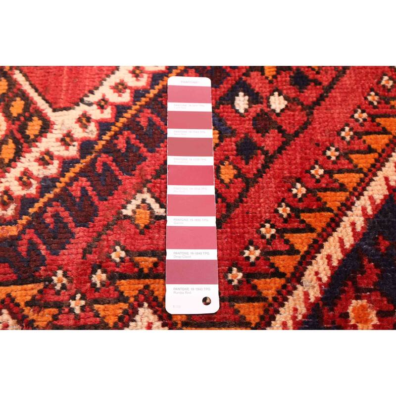 ECARPETGALLERY Hand-knotted Konya Anatolian Red Wool Rug - 5'1 x 9'7