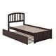 preview thumbnail 79 of 84, Richmond Solid Wood Platform Bed with Footboard & Twin XL Trundle