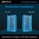 preview thumbnail 4 of 9, DreamLine Unidoor 29 in. W x 72 in. H Frameless Hinged Shower Door - 29" W