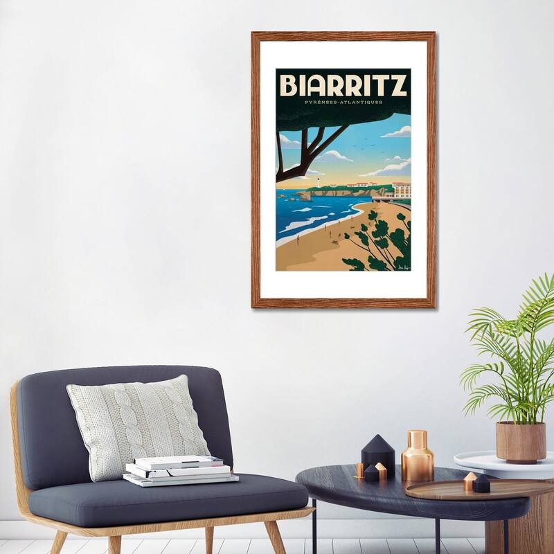 iCanvas "Biarritz" by IdeaStorm Studios