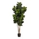 preview thumbnail 1 of 1, 5.5' Oak Artificial Tree UV Resistant (Indoor/Outdoor) - 6"