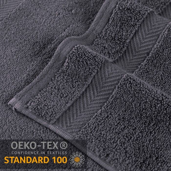 Superior Absorbent Zero Twist Cotton Bath Towel (Set of 2)