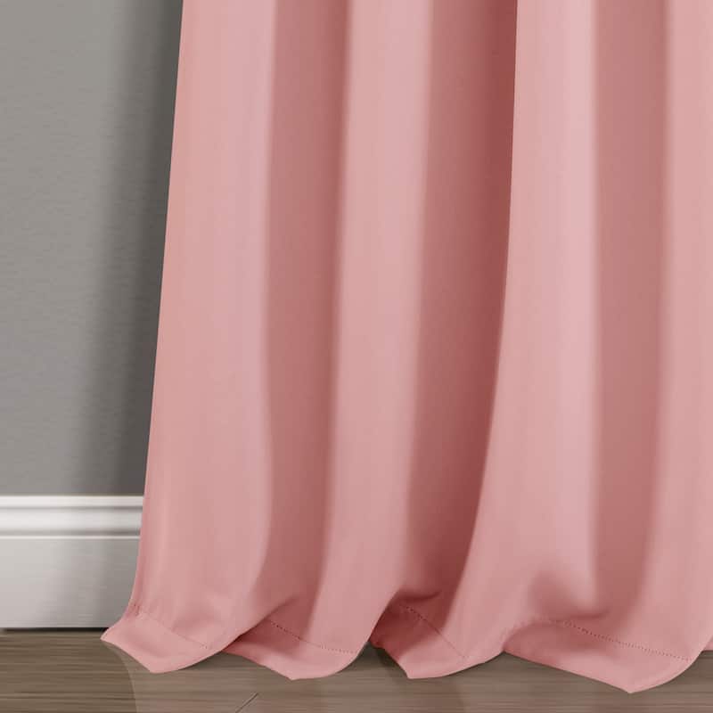 The Gray Barn Blazing Pitchforks Blackout Window Curtain Panel Pair