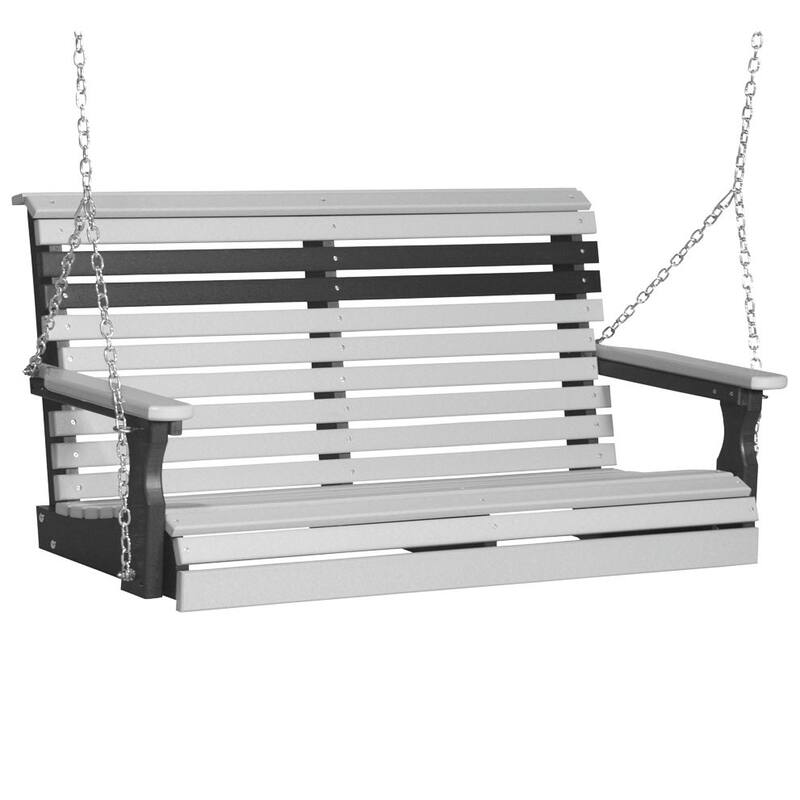 Poly Lumber Plain Rollback Swing