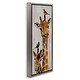 preview thumbnail 23 of 26, Stupell Giraffe & Perched Birds Framed Floater Canvas Wall Art Design by Karen Weber Fine Art