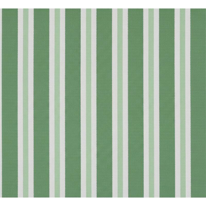 Outdoor Stripe Printed High Back Cushion 19 x 42 in Sage - 19X42