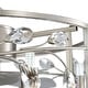 preview thumbnail 25 of 79, 20"/28" Modern 3/5/7-Blade Caged Crystal Ceiling Fan with Light Kit and Remote