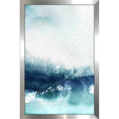 "Wispy Waves I (Vertical)" by Carol Robinson Print on Acrylic
