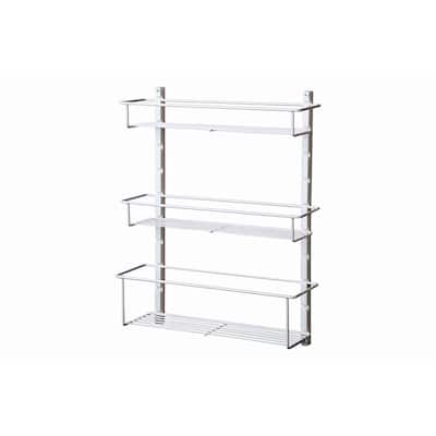 ClosetMaid Adjustable 3 Shelf Spice Rack Organizer, White