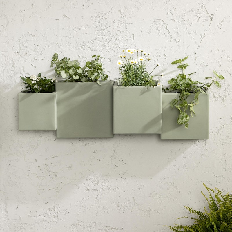 South Shore Dalya Outdoor Wall Planter - Set of 2