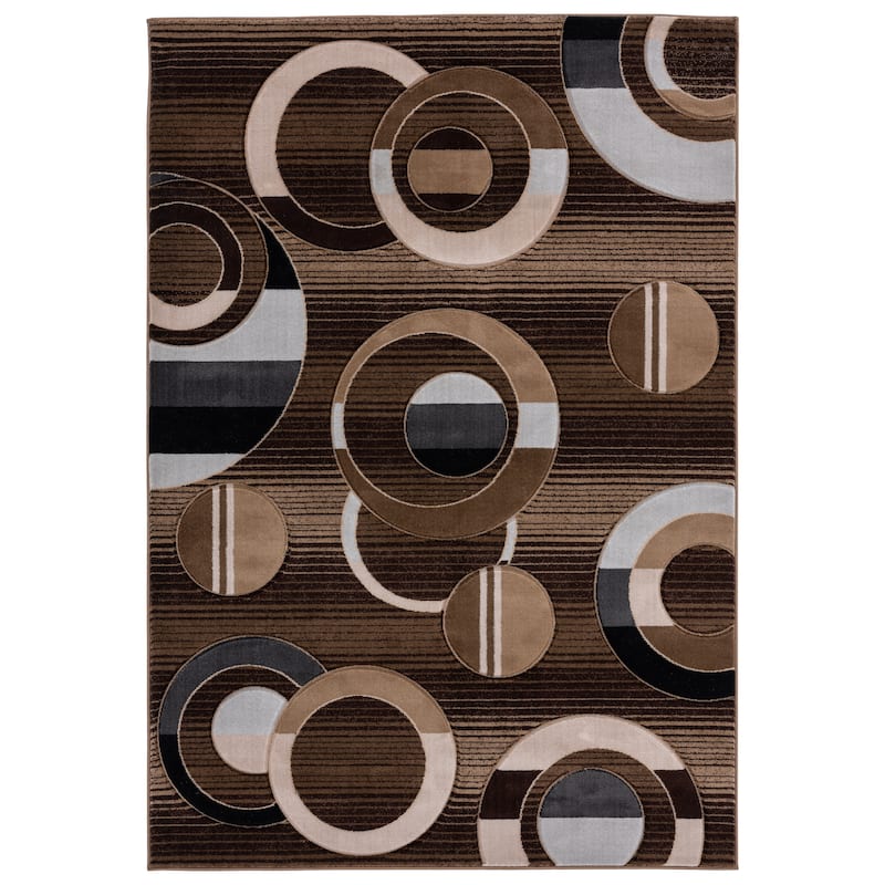 Orelsi Collection Abstract Area Rug
