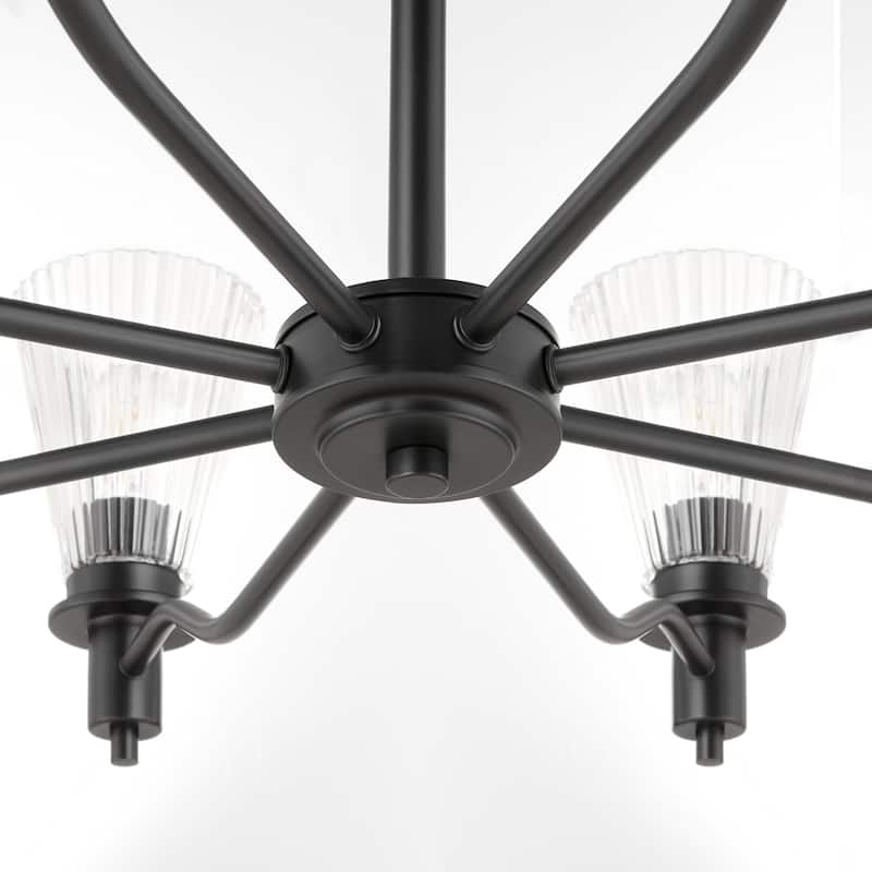 Quorum International 6803-8 Lawton 8 Light 35" Wide Chandelier with